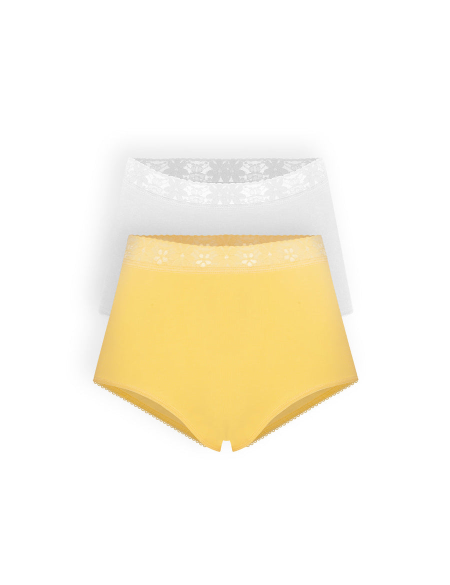 Panty Clásico Alto Algodón Diane (Pack x2) (0018-2)