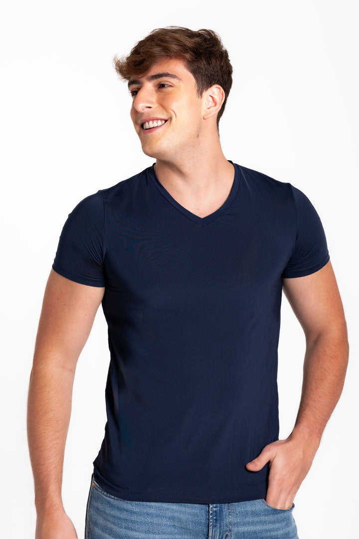 Camiseta cuello V Geordi (3987)