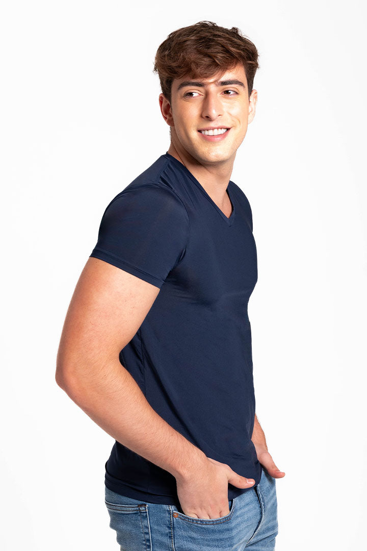 Camiseta cuello V Geordi (3987)