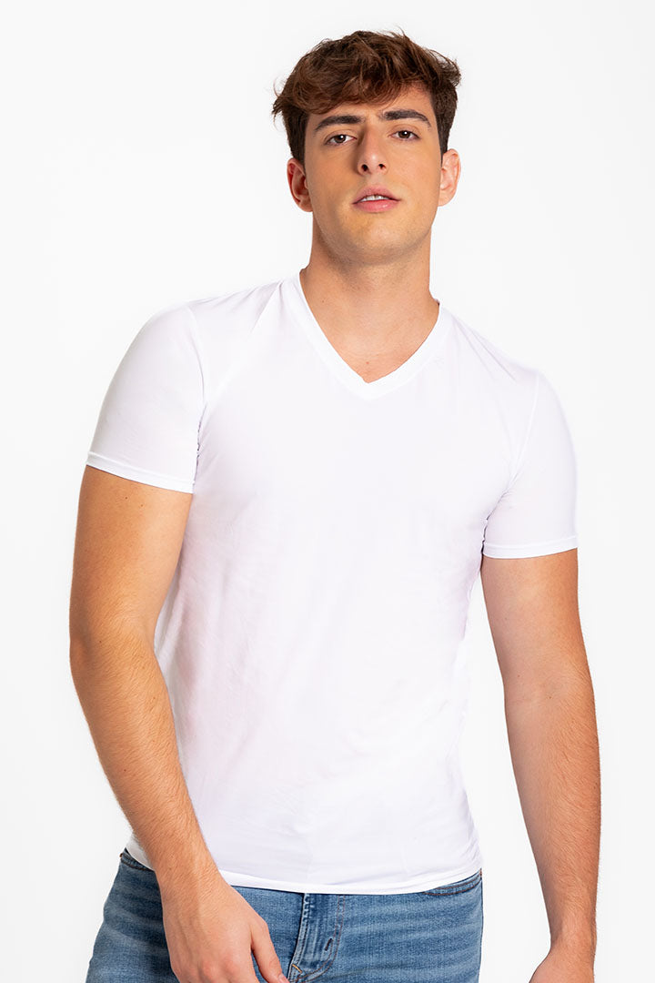 Camiseta cuello V Geordi (3987)