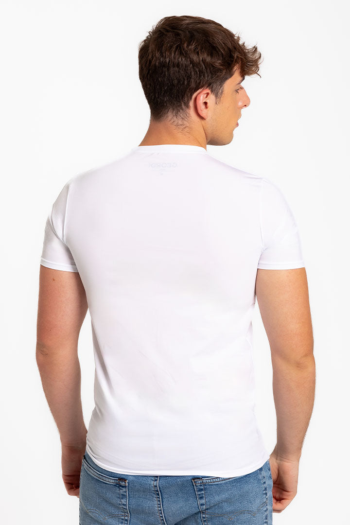Camiseta cuello V Geordi (3987)