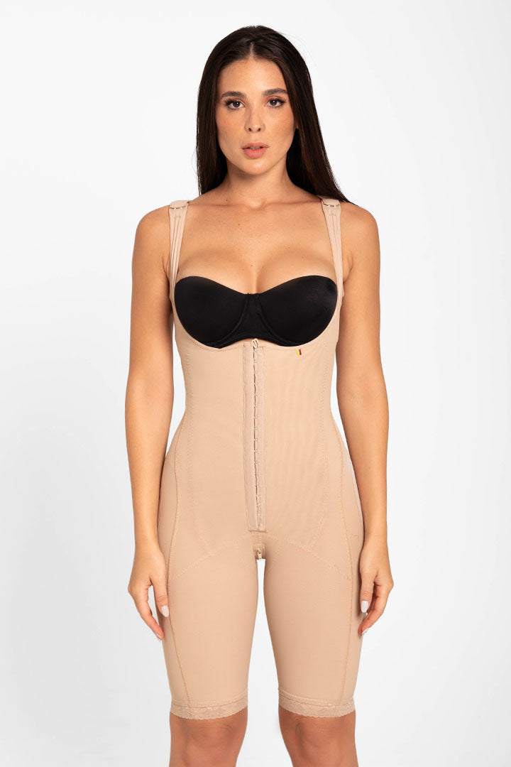 Faja moldeadora short largo senos libres PowerControl (DC03L3)