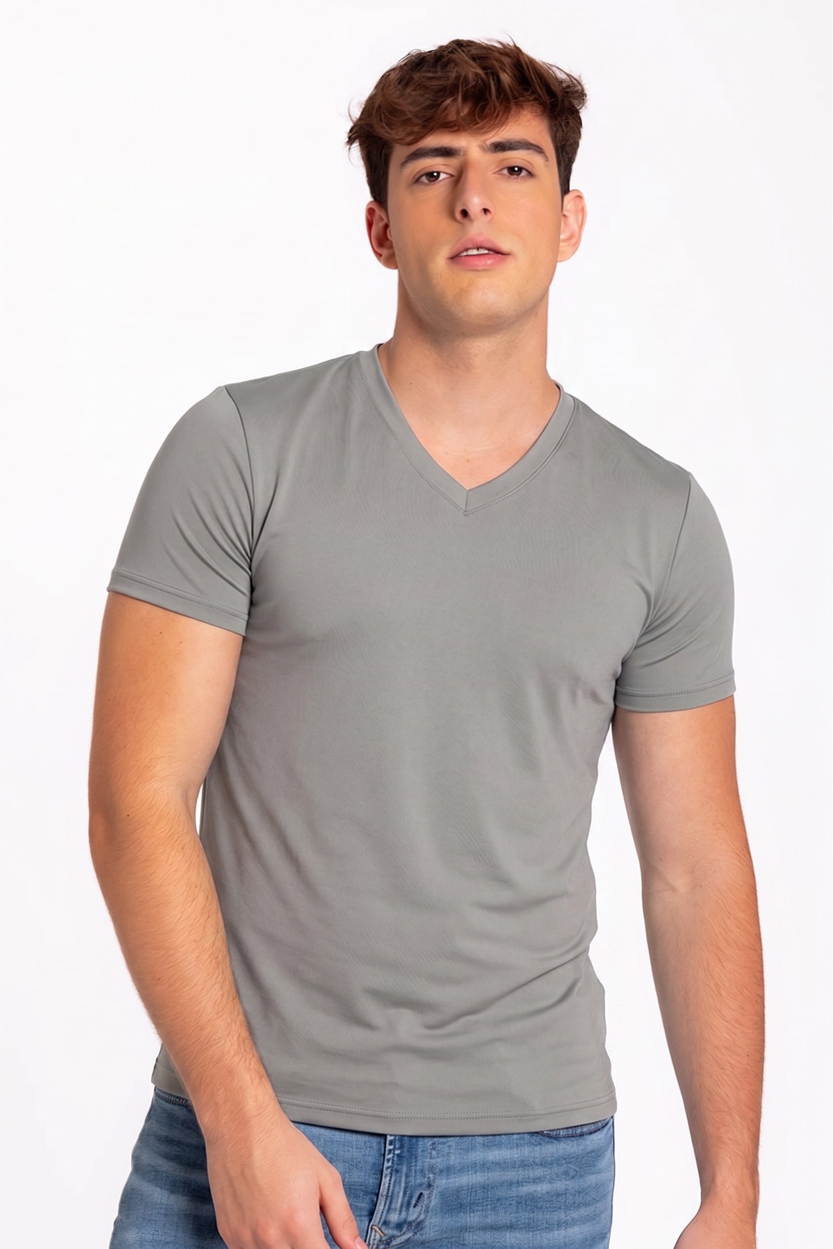 Camiseta cuello V Geordi (3987)