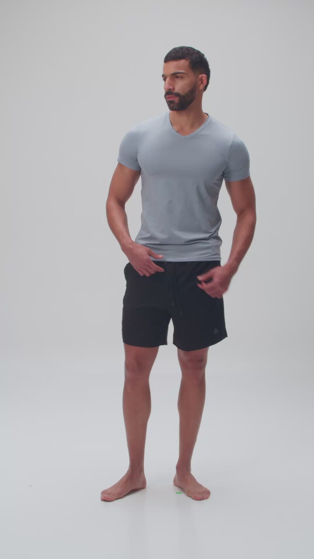 Camiseta cuello V Geordi (3987)