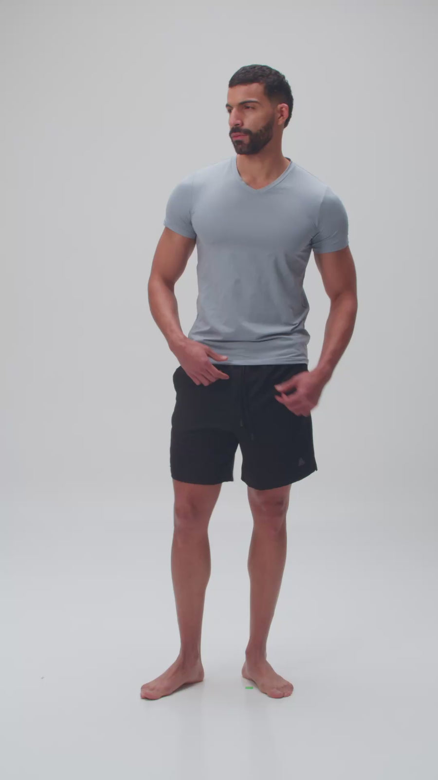 Camiseta cuello V Geordi (3987)